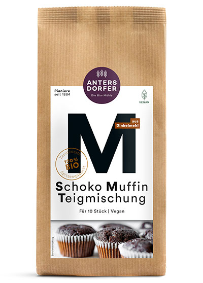 Antersdorfer M Hle Bio Schoko Muffin Teigmischung Vegan G Bakeryteam