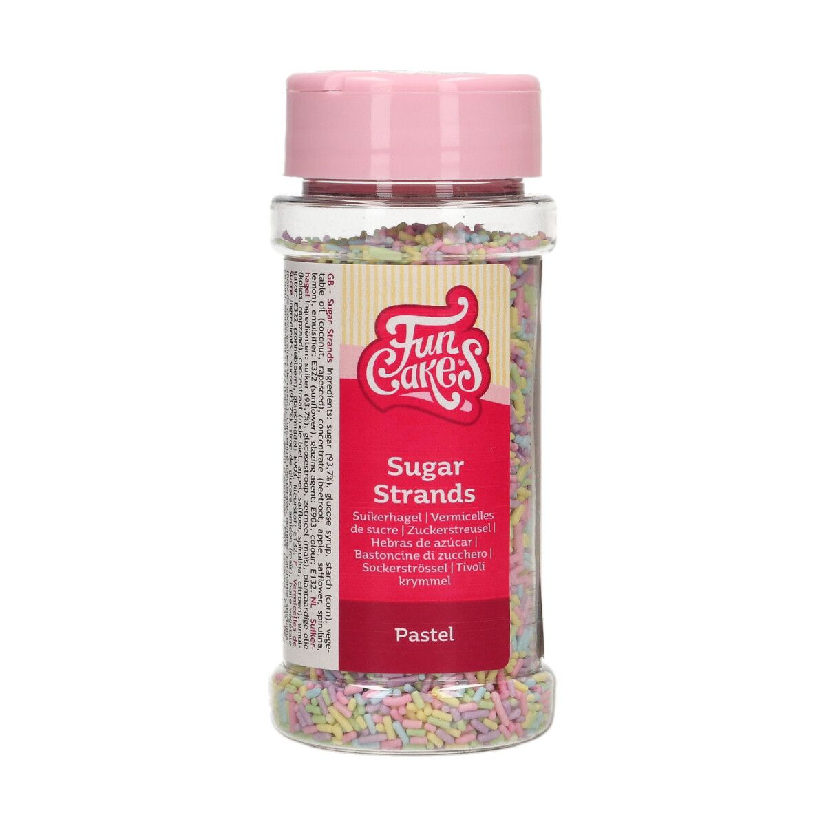 Streudekor Zuckerstreusel Pastelltöne 80 g
