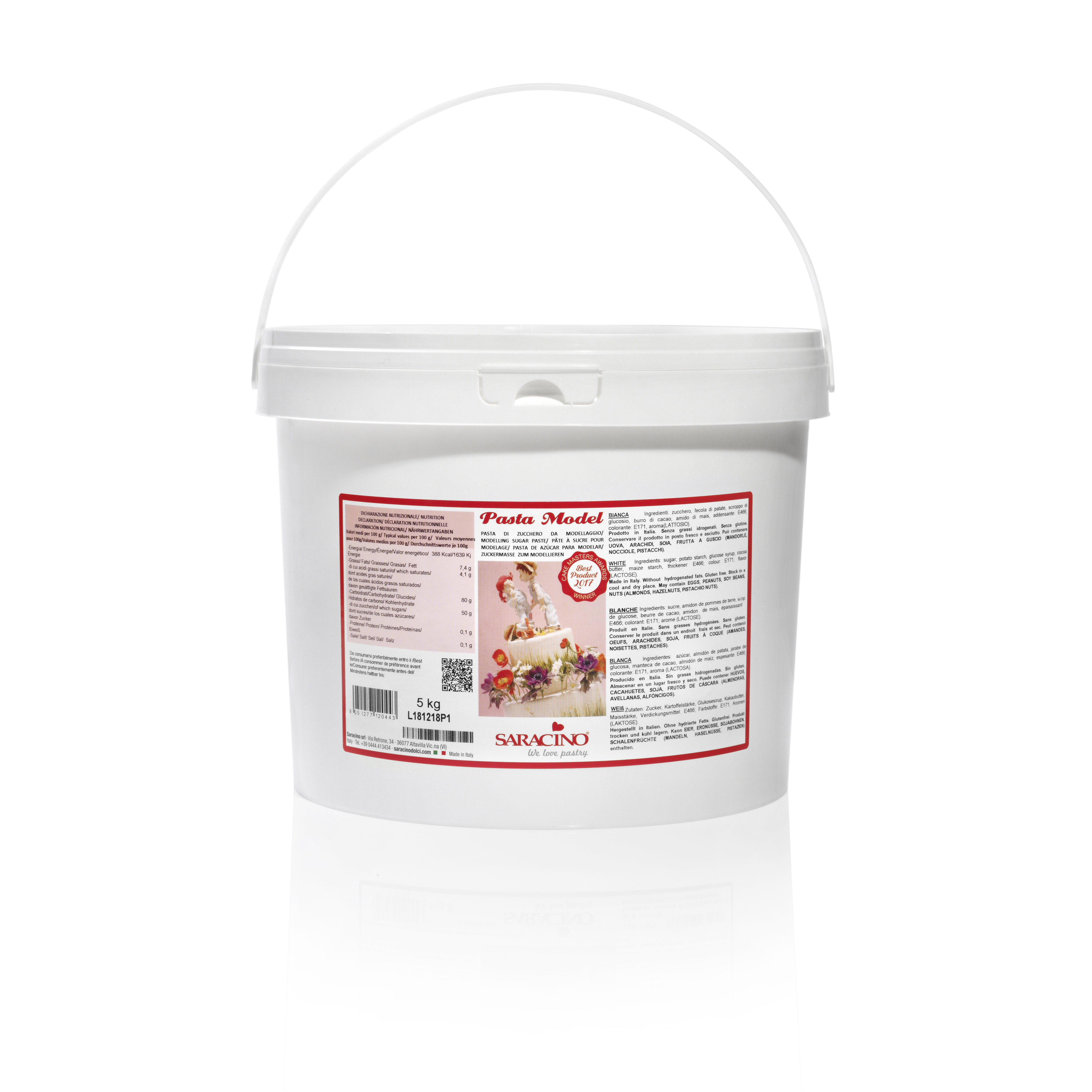 Pasta Model Modellierpaste Weiß 5 kg