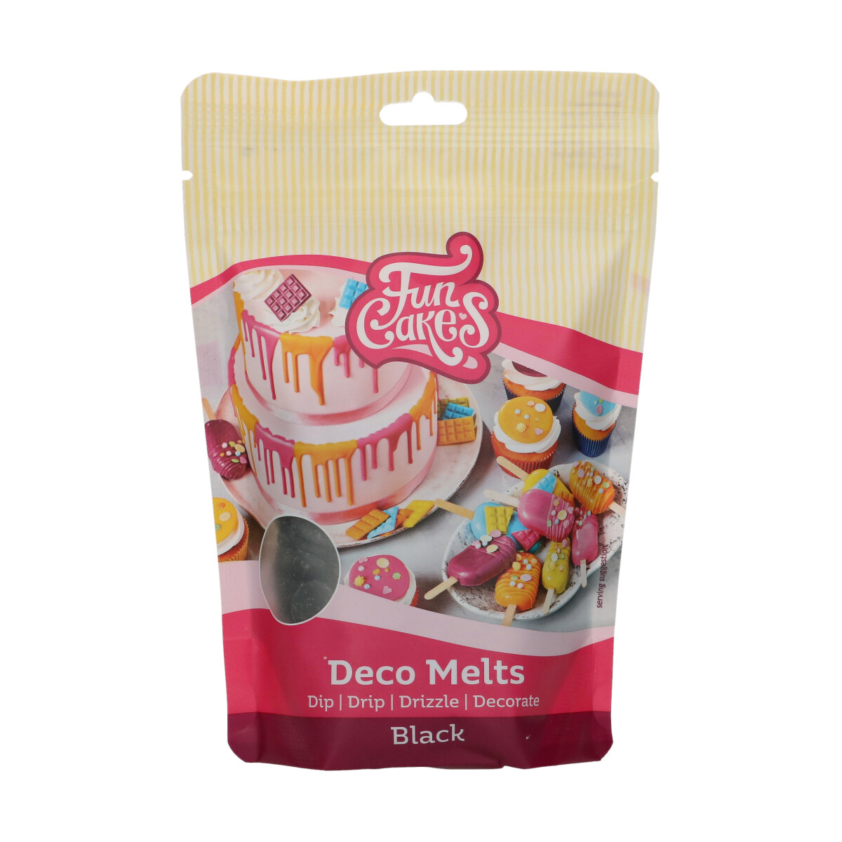 Deco Melts Black / Schwarz 250 g