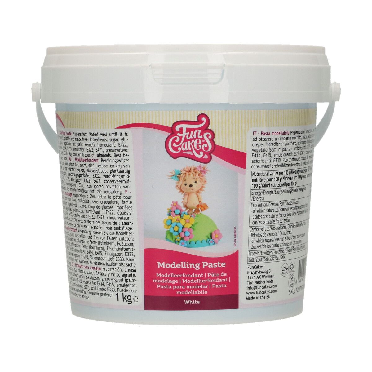 Modellierpaste Weiss 1 kg