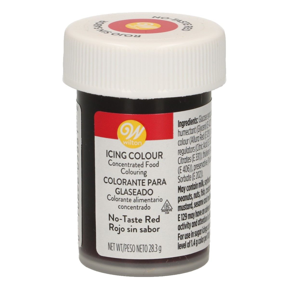 Glasurfarbe Red No Taste / Rot 28 g