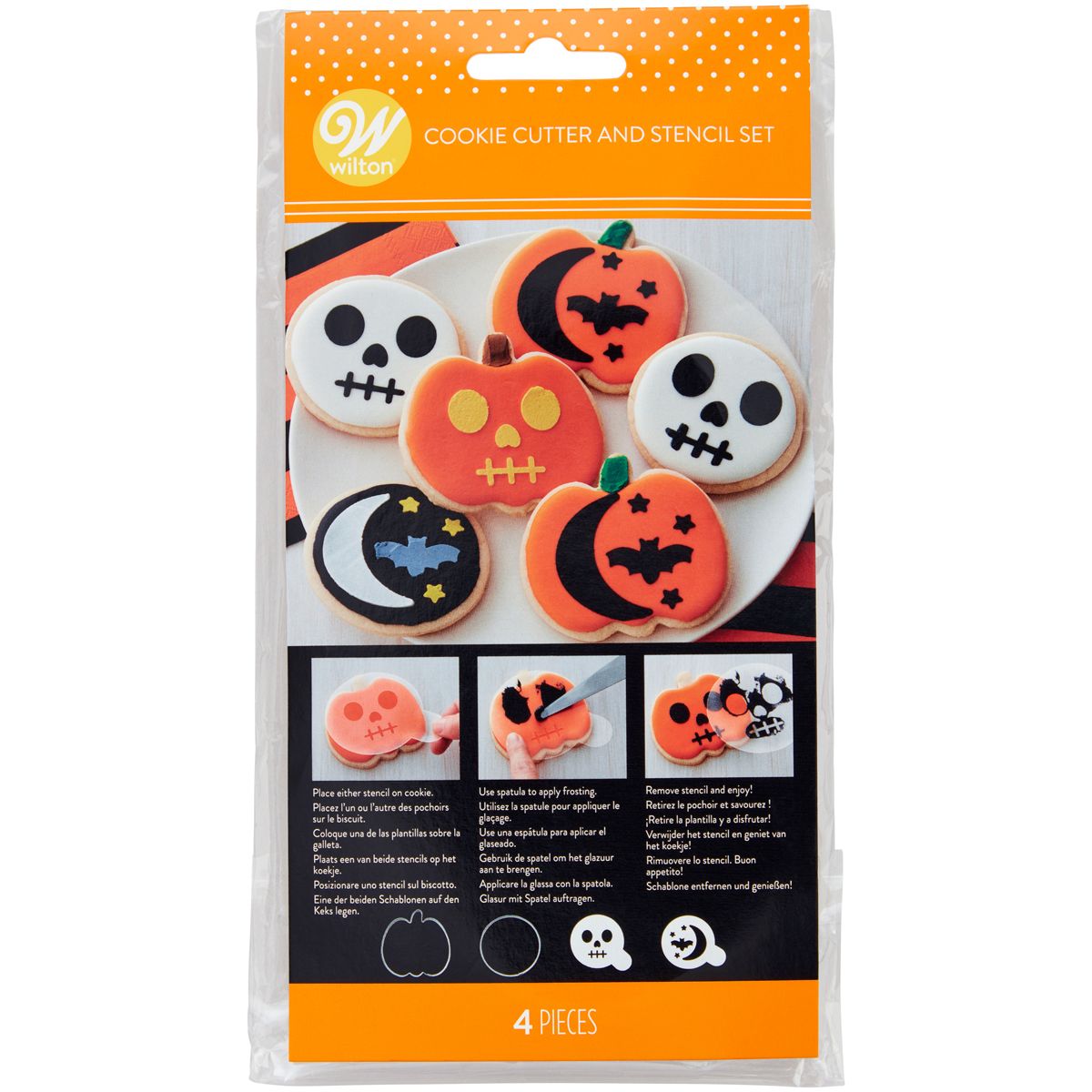 Ausstechformen & Schablonen Set Halloween Set/4