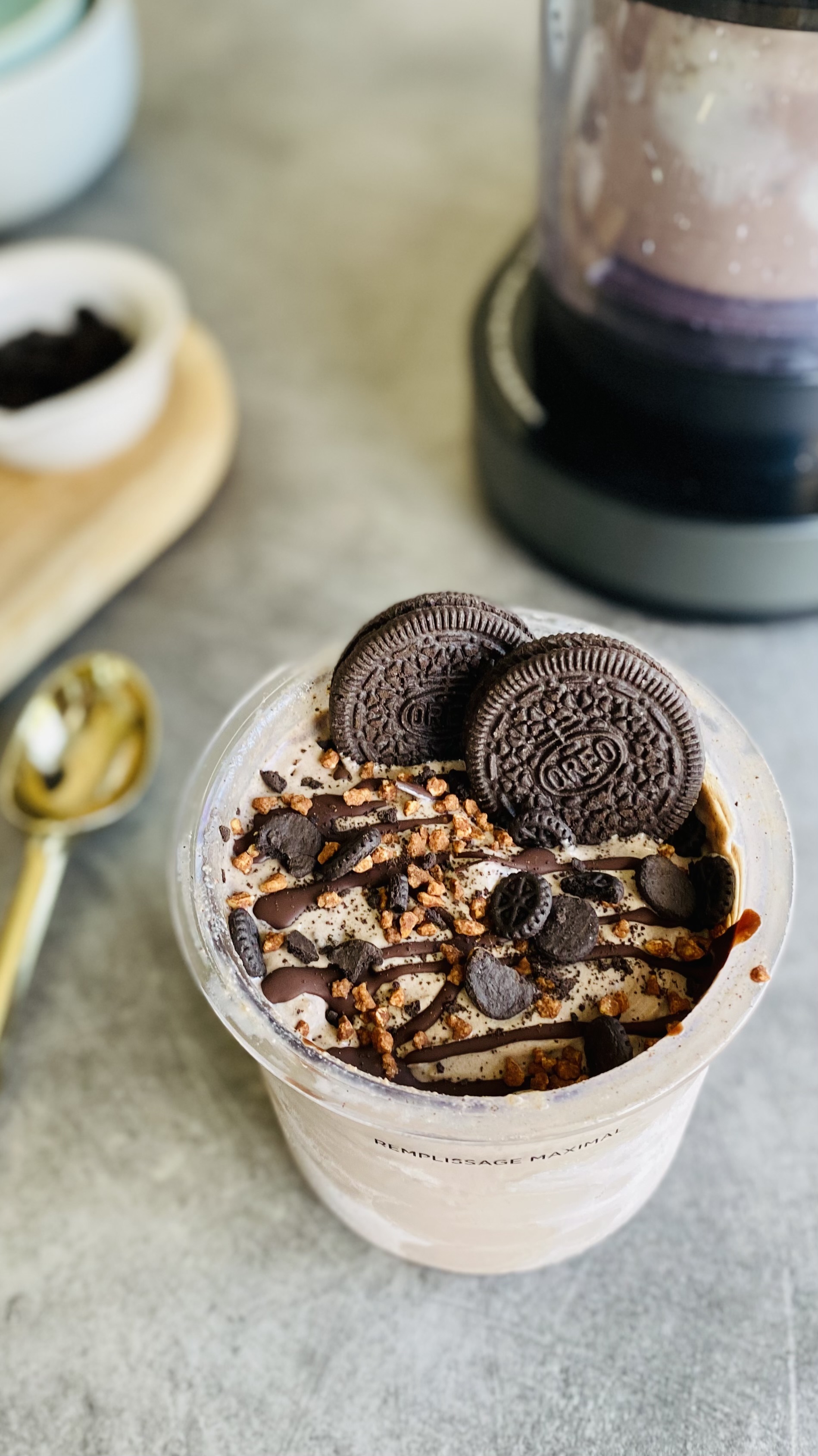 15008-PICKERD Black Mini Cookies 50g-Ninja Creami Eis - Choc Cookie & Vanilla Cream