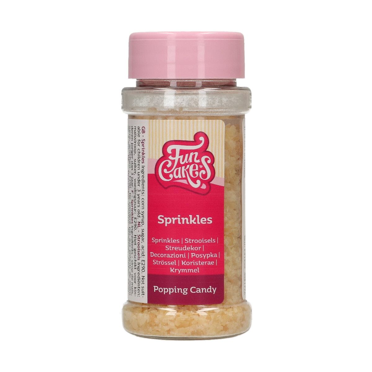 Streudekor Knisterkristalle / Popping Candy 70 g
