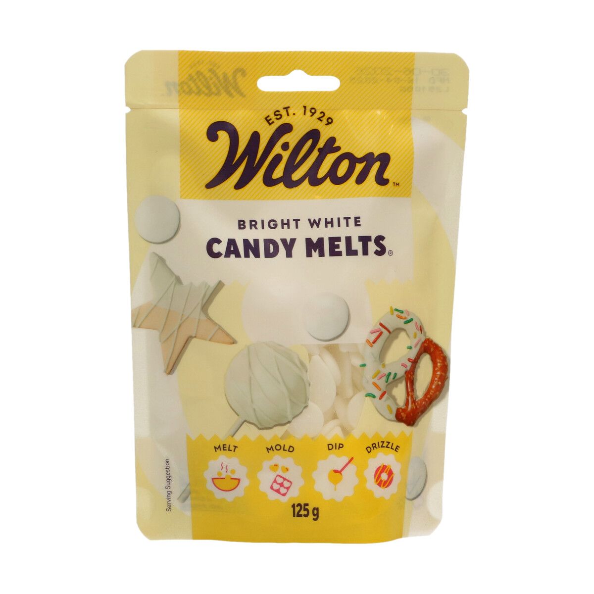 Candy Melts 125 g - Strahlend Weiß / Bright White