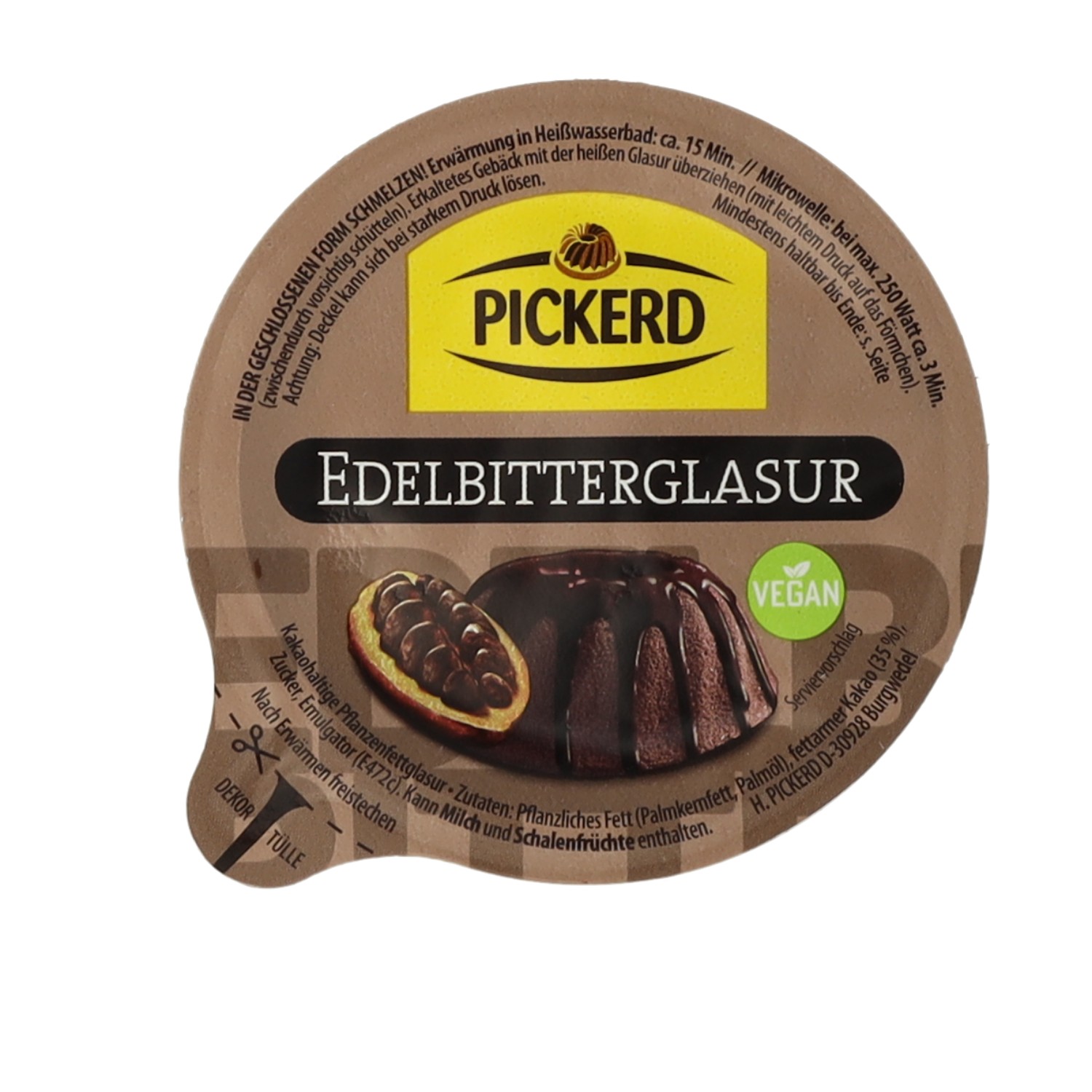 Edelbitter-Glasur 150 g