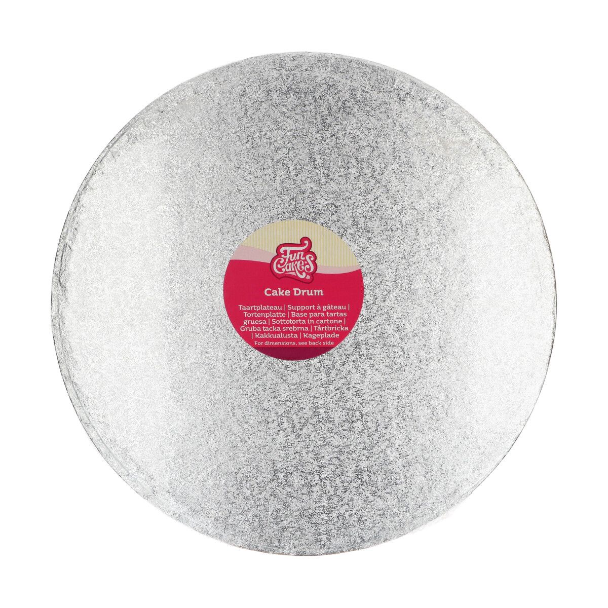 Cake Drum (Tortenplatte) Rund Ø35cm