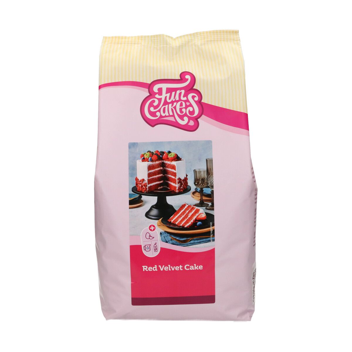 Mix für Red Velvet / Samtrot Kuchen 4 kg  Mix für Red Velvet / Samtrot Kuchen 4 kg
