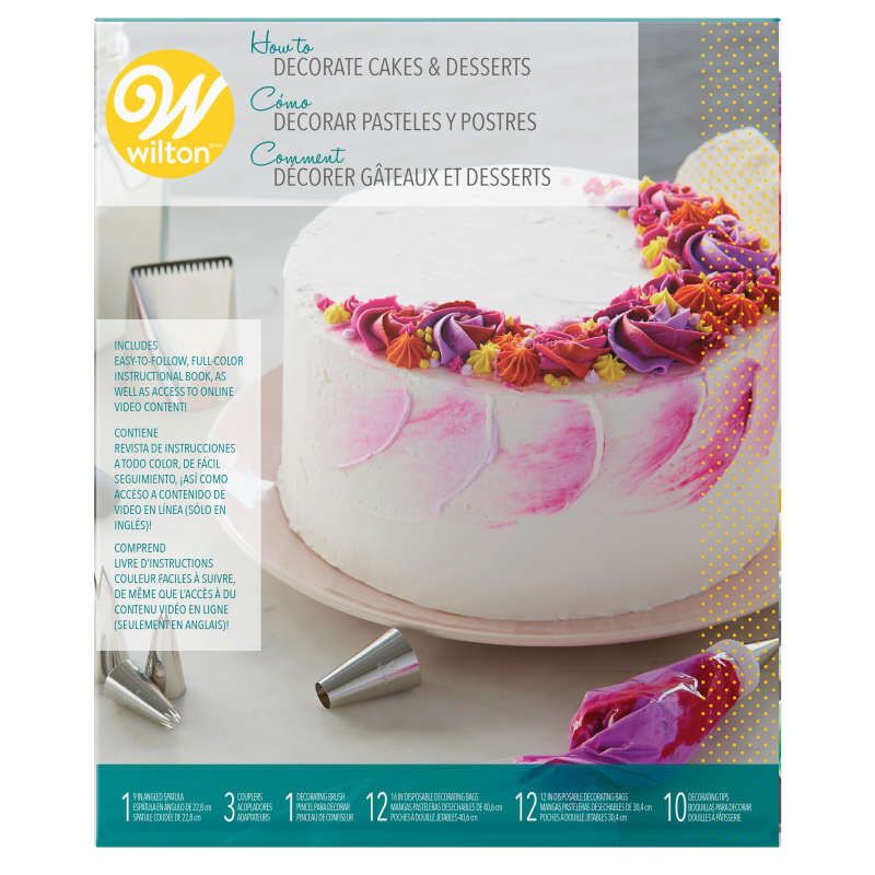 Dekorationsset für Torten und Desserts 39 Teile