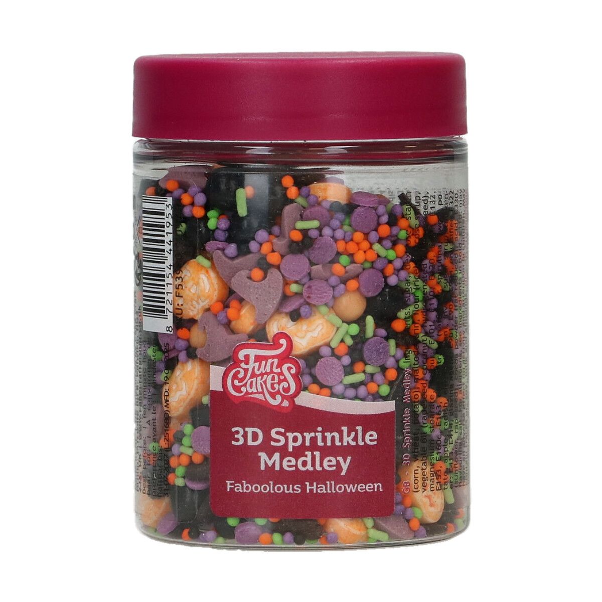 3D Sprinkle Medley Faboolous Halloween 70 g