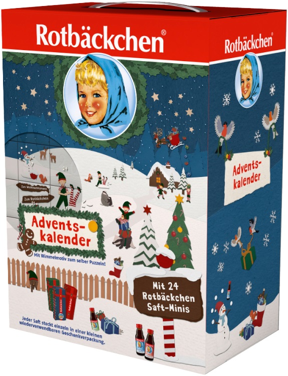 Rotbäckchen Adventskalender 2026-