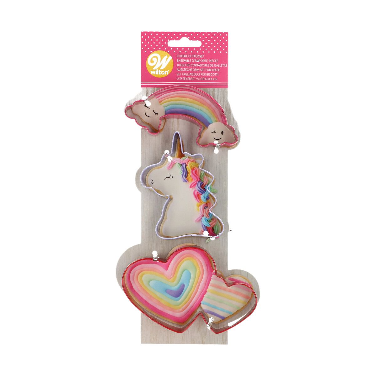 Ausstechformen Magisches Einhorn Set/3