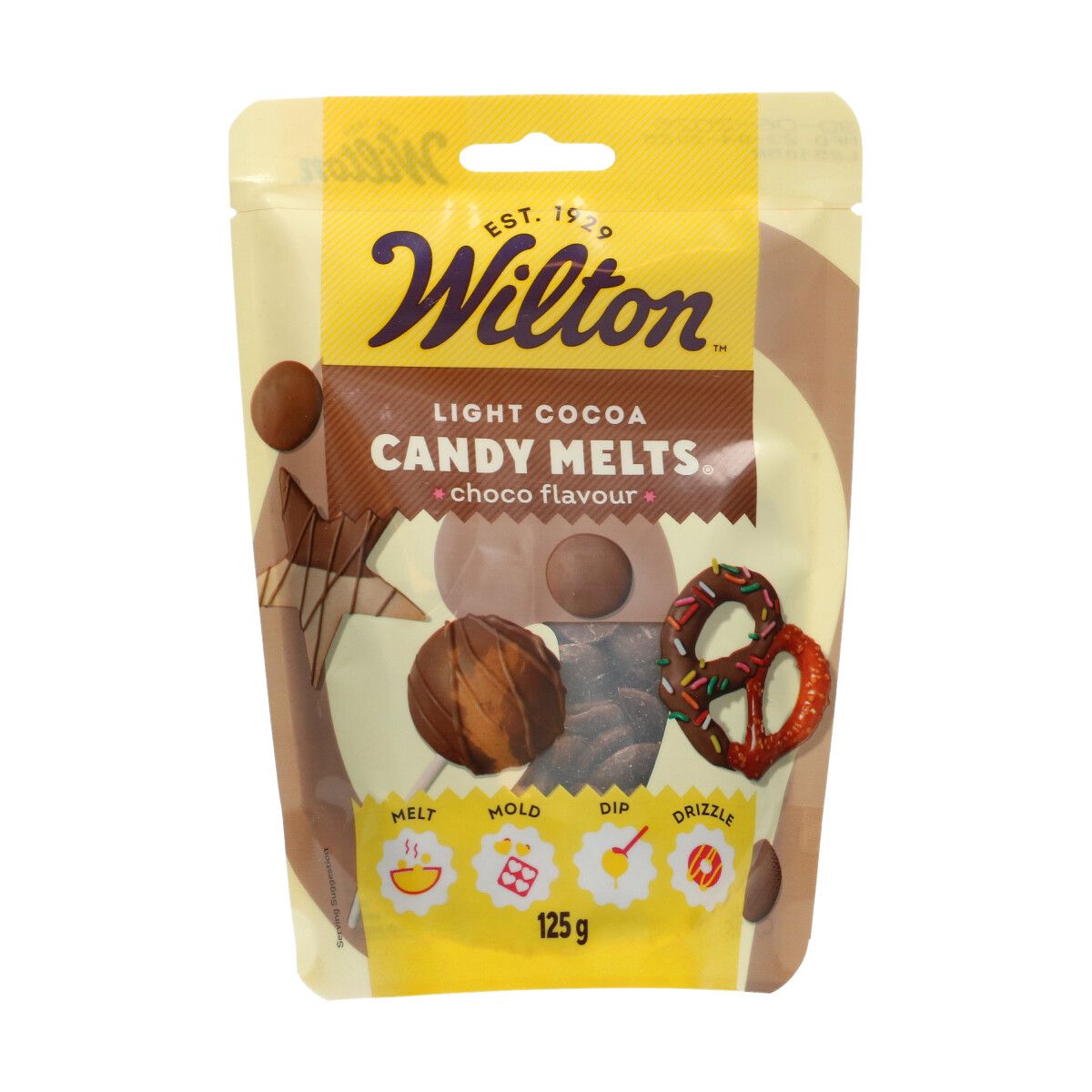 Candy Melts 125 g - Heller Kakao / Light Cocoa Candy Melts 125 g - Heller Kakao / Light Cocoa