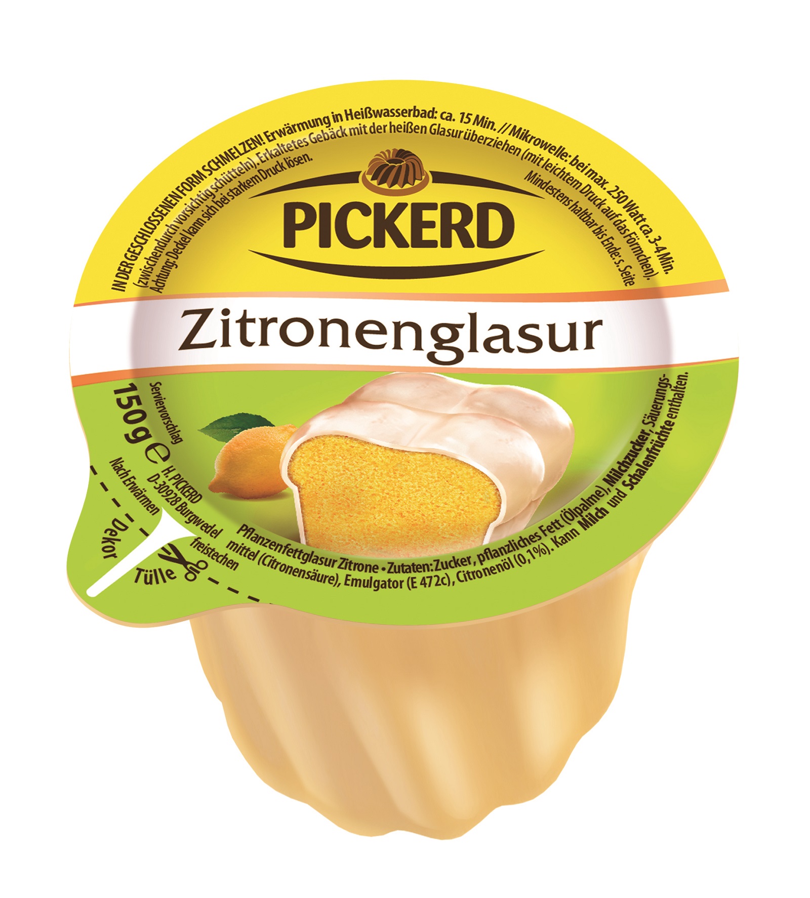 Zitronenglasur 150 g Sale Zitronenglasur 150 g Sale