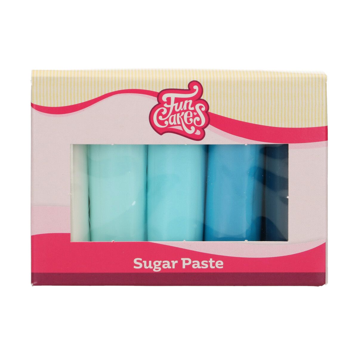 Fondant Multipack Blue Colour Palette 5 x 100 g (Blautöne)