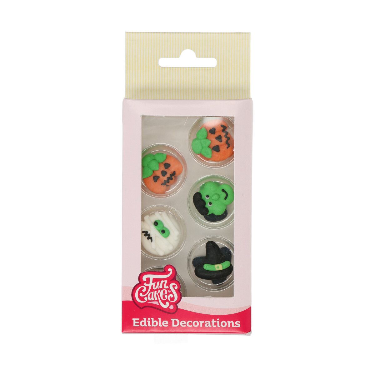 Zucker Dekorationen Halloween Set (12 Teile)