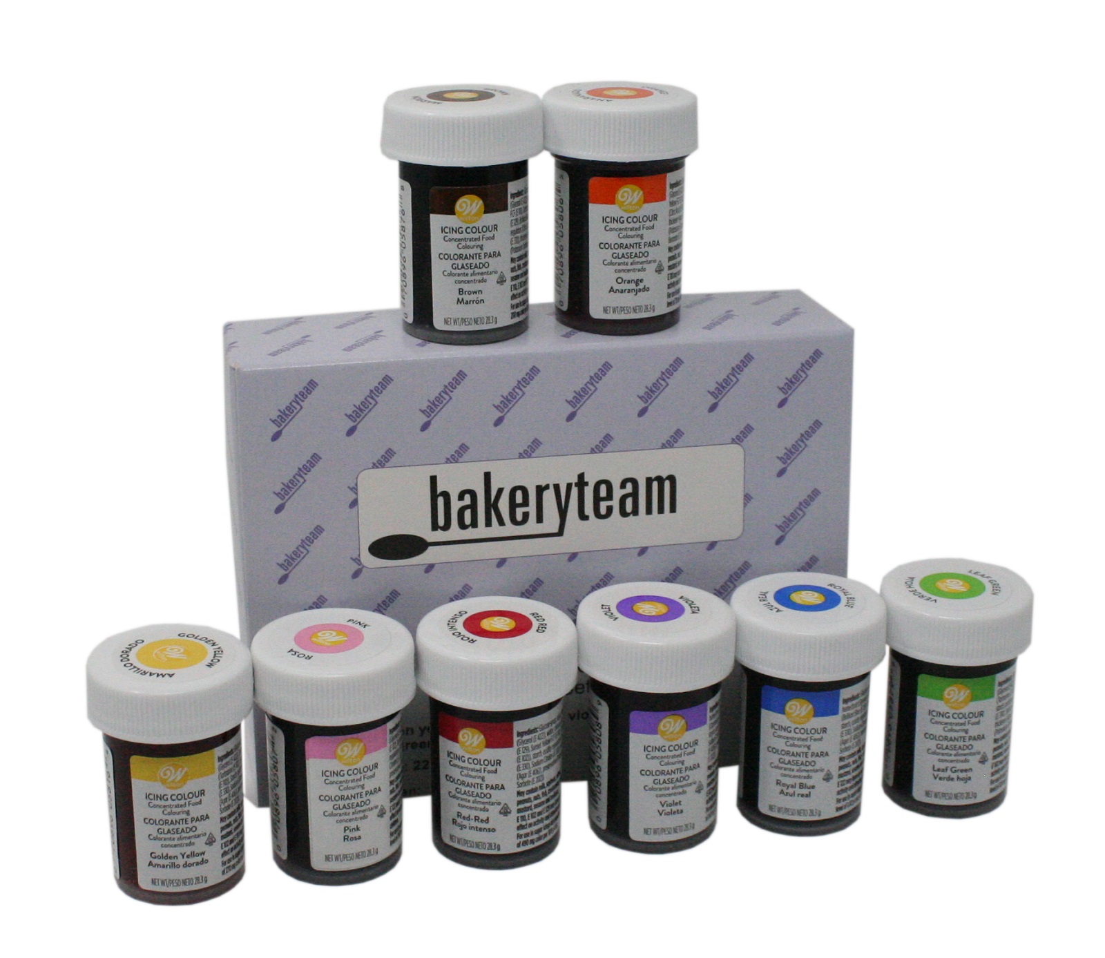 Selection Wilton Glasurfarben Set 8 x 28 g