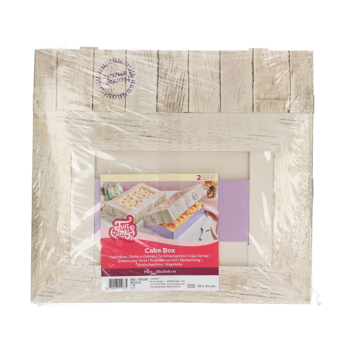 Tortenschachtel - Pure- 36x25x8cm 2er Set