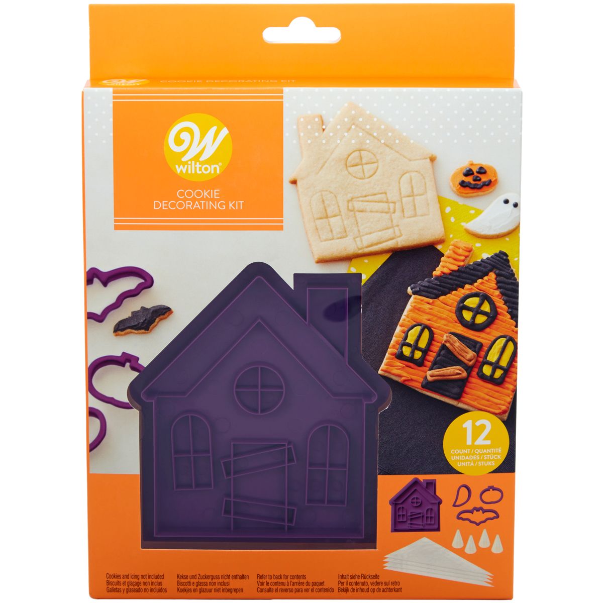 Cookie Kit Spukhaus Set 12 Teile -  Halloween