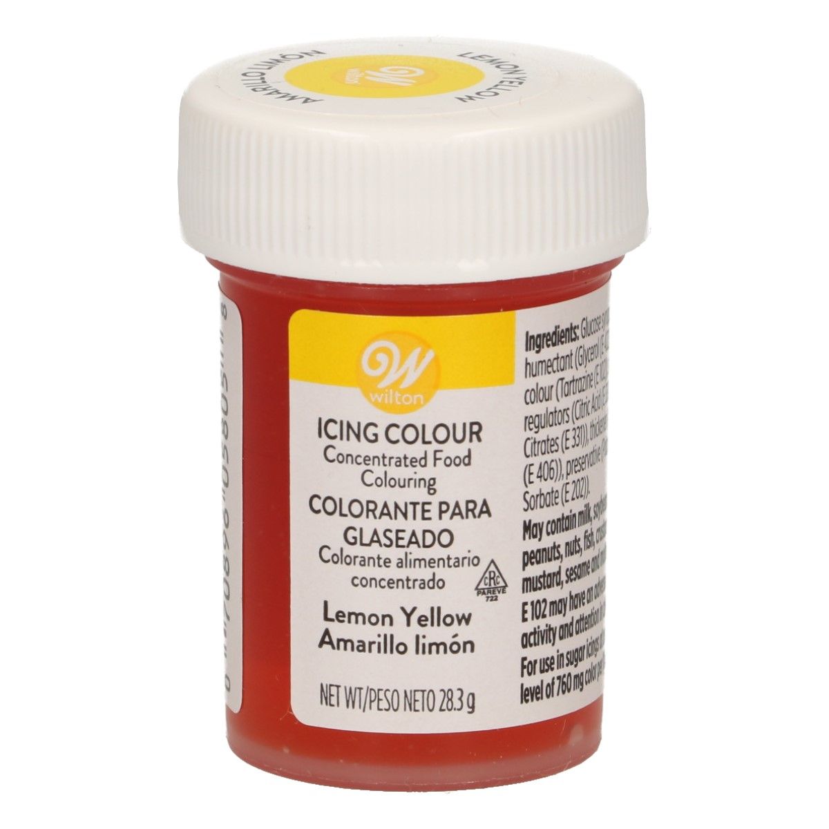 Glasurfarbe Lemon Yellow / Zitronengelb 28 g