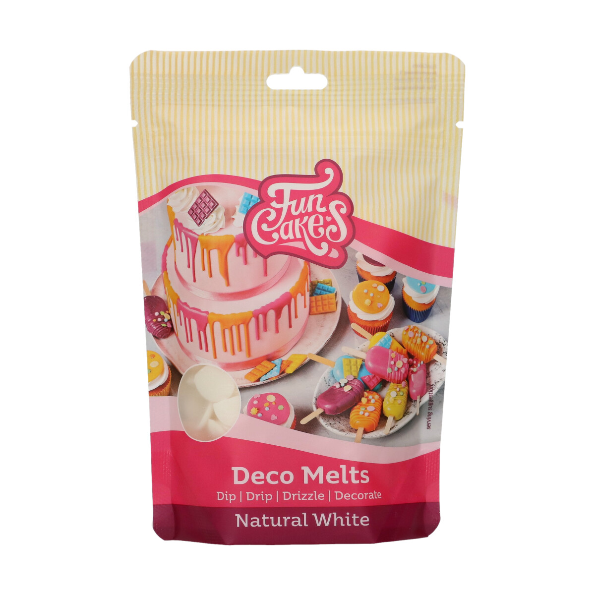 Deco Melts Natural White / Natürliches Weiß 250 g