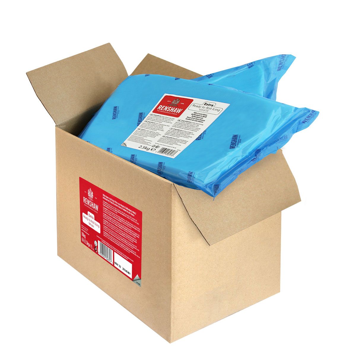 Fondant Extra 10 kg - weiß Fondant Extra 10 kg - weiß