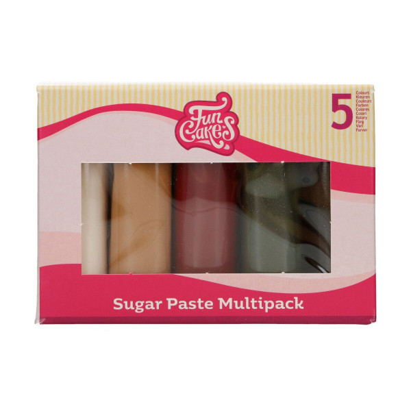 FunCakes Fondant Multipack Sparkling 5 x 100 g