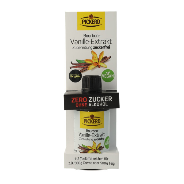 PICKERD Bourbon Vanille-Extrakt zucker-/alkoholfrei 50 ml