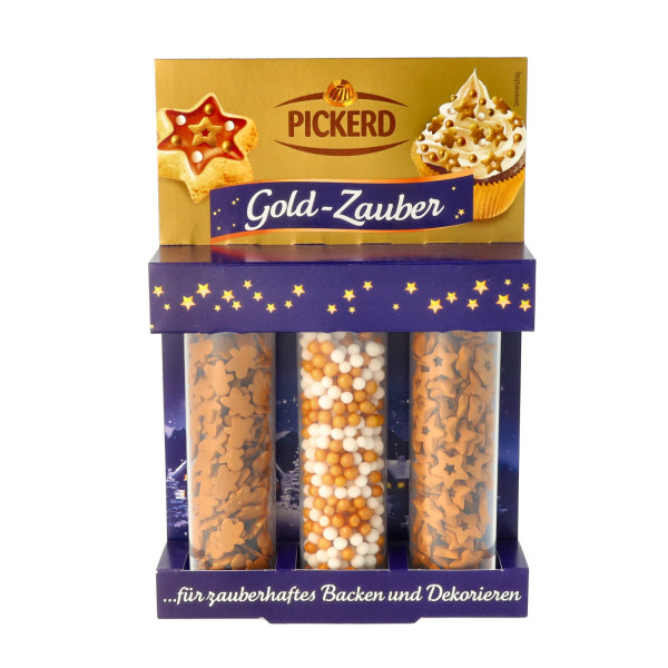 PICKERD 3er Set Gold-Zauber 70 g