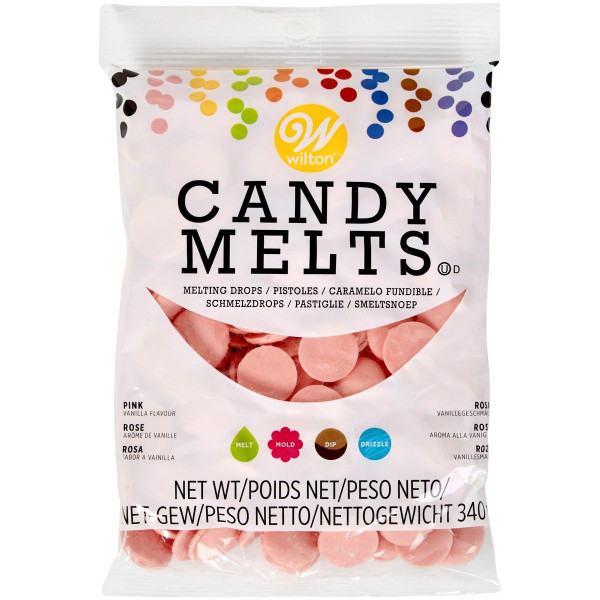Wilton Candy Melts® Rosa / Pink 340g