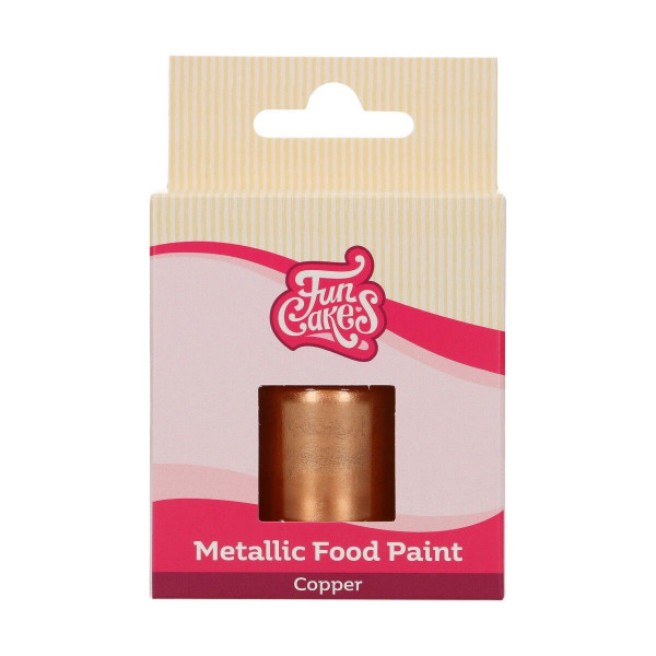 FunCakes FunColours Metallic Food Paint Copper 30ml