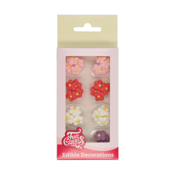 FunCakes Zuckerdekor Blumen-Mix Set/32