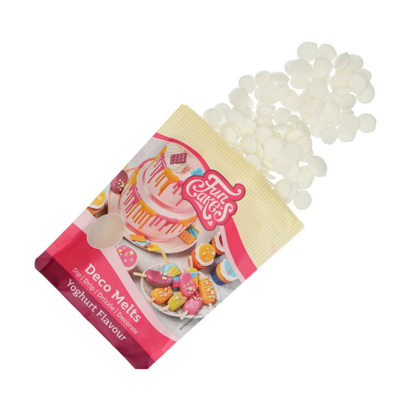 FunCakes Deco Melts Yoghurt / Joghurtgeschmack 250g