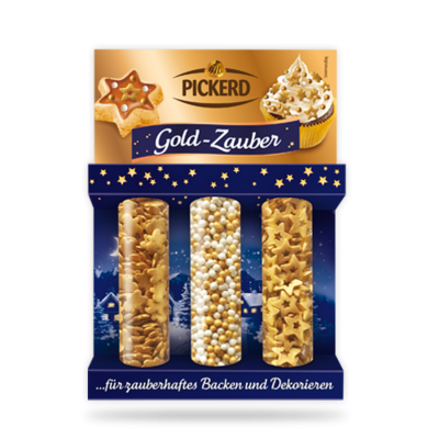 PICKERD 3er Set Gold-Zauber 70 g