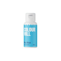 Colour Mill Öl Lebensmittelfarbe Sky Blue / Himmelblau 20 ml