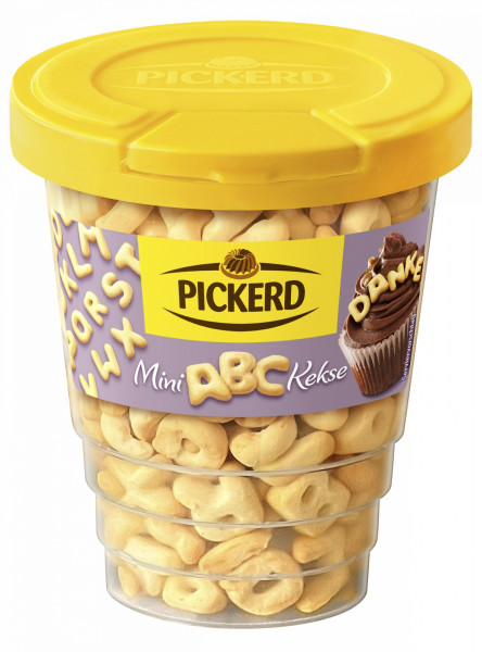 Pickerd Mini-ABC-Kekse Buchstabenkekse 55 g