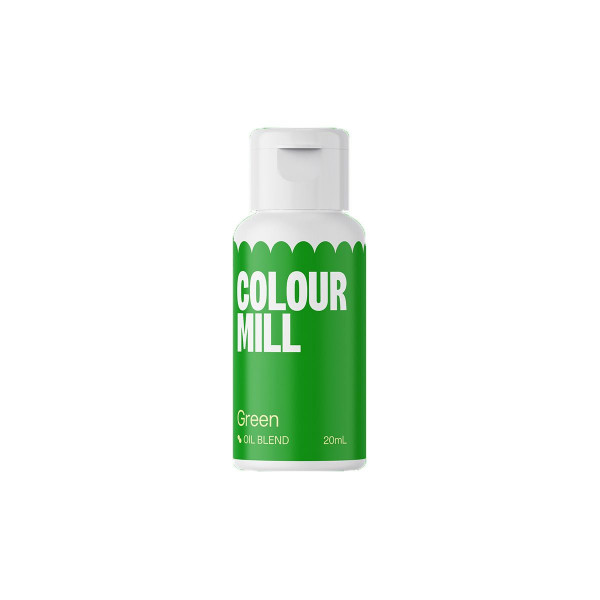 Colour Mill Öl Lebensmittelfarbe Green, Grün 20 ml