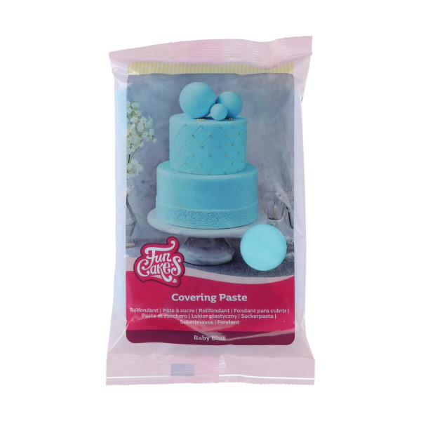 FunCakes Eindeckfondant / Covering Paste 500 g Baby Blau