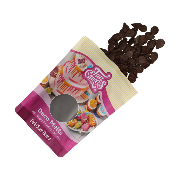 FunCakes Deco Melts Dunkle Schokolade-Geschmack 250 g