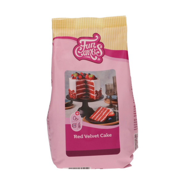 FunCakes Mix für Red Velvet / Samtrot Kuchen 500 g