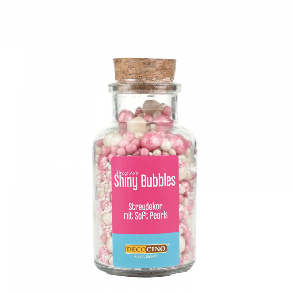 DECOCINO Shiny Bubbles Streusel-Mix im Glas 105 g