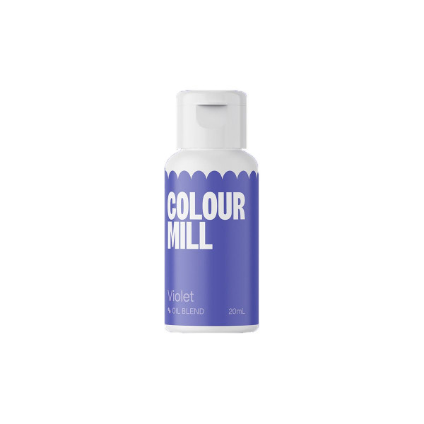 Colour Mill Öl Lebensmittelfarbe Violet 20 ml