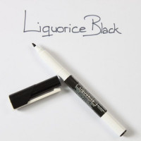 Sugarflair Lebensmittel Farbstift -Liquorice Black-