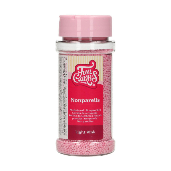 FunCakes Nonpareils Light Pink / Hellrosa 80 g