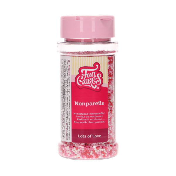 FunCakes Nonpareils Lots of Love 80g