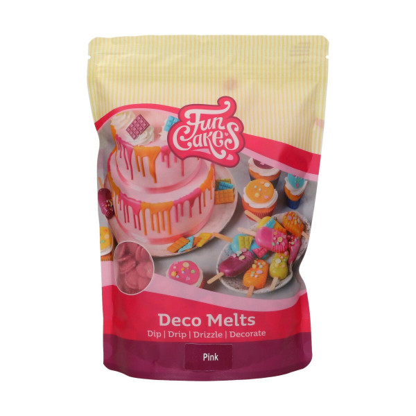 FunCakes Deco Melts Pink / Rosa 1kg