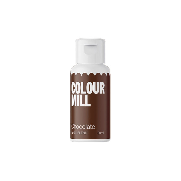 Colour Mill Öl Lebensmittelfarbe Chocolate / Schoko-Braun 20 ml