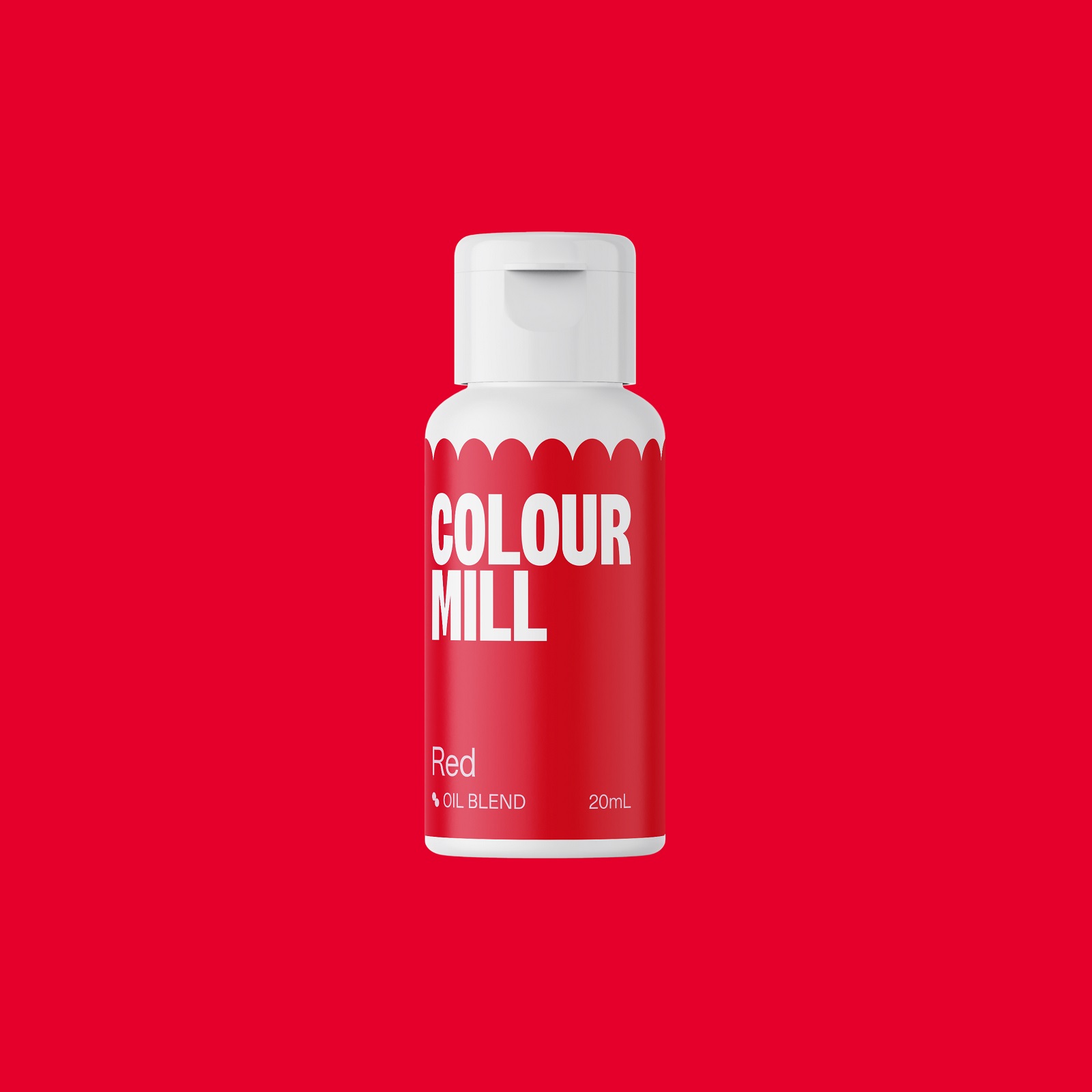Colour Mill Öl Lebensmittelfarbe red, rot 20 ml
