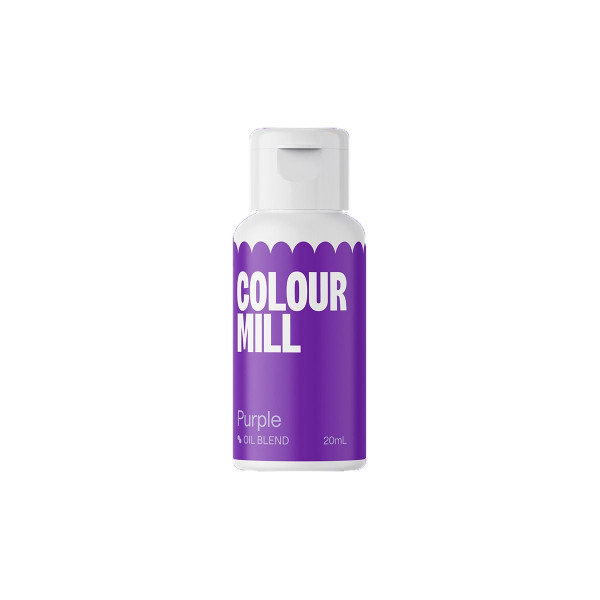 Colour Mill Öl Lebensmittelfarbe Purple / Lila 20 ml